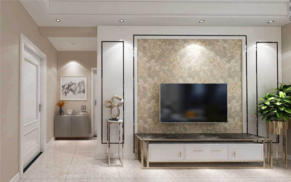 龍湖九里晴川-現(xiàn)代簡約-臥室設計效果圖