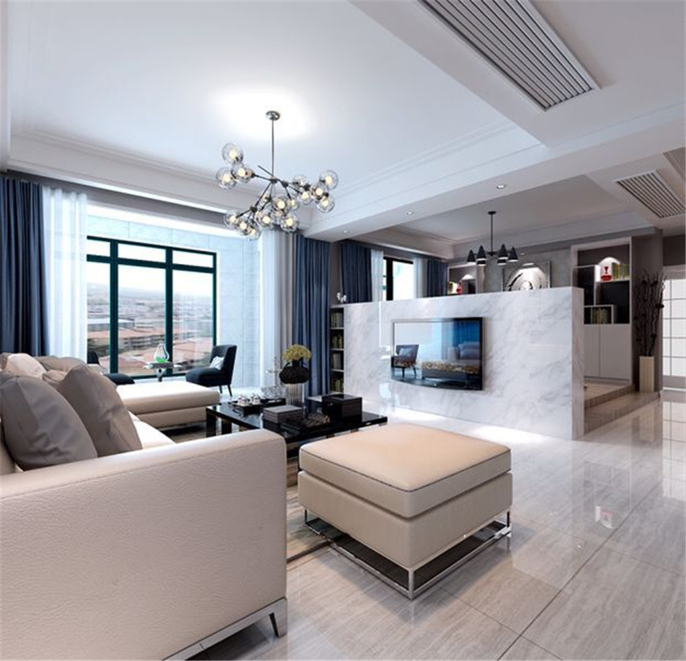 龍湖九里晴川-現(xiàn)代簡(jiǎn)約-臥室設(shè)計(jì)效果圖